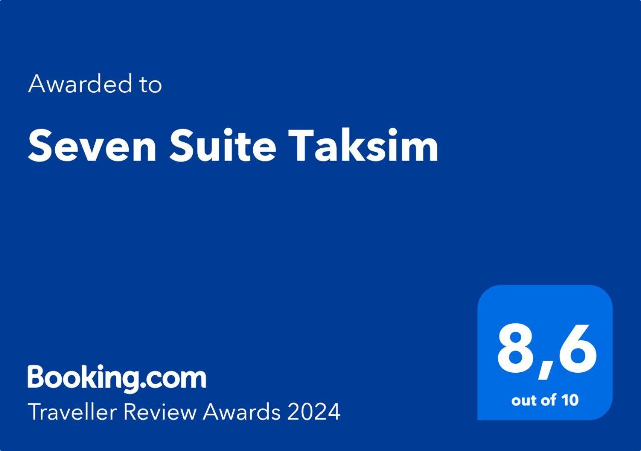 Seven Suite Taksim Provincia di Provincia di Istanbul Esterno foto